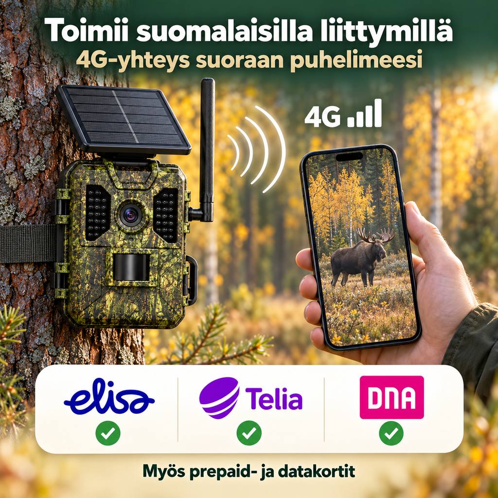 Toimii Elisan, Telian ja DNA:n liittymillä